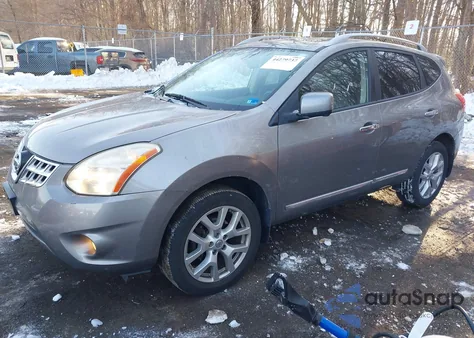 2013 Nissan Rogue Sv W/Sl Pkg из США, поврежденный, VIN JN8AS5MV7DW106891